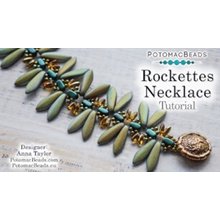 Picture of Accessories, Jewelry, Earring, Gemstone, Bracelet with text POTOMACBEADS Rockettes Neckla...
