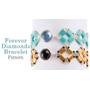 Picture of Accessories, Jewelry, Gemstone, Earring with text Forever Diamonds Bracelet Pattern.