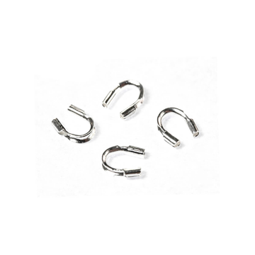 Athenacast Wire Guard Protectors - 4.5x4mm Premium 99.9% Silver Plated  Stainless Steel