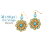 Picture of Accessories, Earring, Jewelry with text Madrigal Earrings Pattern.