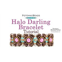 Picture of Accessories, Earring, Jewelry with text POTOMACBEADS Halo Darling Bracelet Marissa Vallej...
