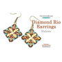Picture of Accessories, Earring, Jewelry with text POTOMACBEADS Diamond Rio Earrings Pattern Designe...