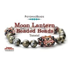 Picture of Accessories, Bracelet, Jewelry, Bead with text POTOMACBEADS Moon Lantern Beaded Beads Tut...