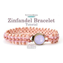 Picture of Accessories, Bracelet, Jewelry, Necklace with text POTOMACBEADS Zinfandel Bracelet Tutori...