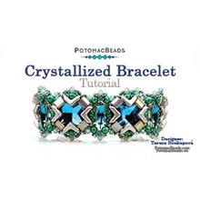 Picture of Accessories, Jewelry, Gemstone, Bracelet with text POTOMACBEADS Crystallized Bracelet Tut...