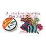 Picture of Accessories, Bead, Jewelry, Necklace, Bracelet with text Anna's Beadweaving Flat Stitch G...