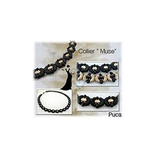 Picture of Accessories, Bracelet, Jewelry, Necklace, Earring with text Collier Muse" Puca Collier Mu...