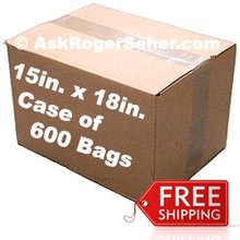 Case Pack of 500 15x18 in. Vacuum Sealer Bags ** FREE Shipping **
**** In Stock ready to ship  ****