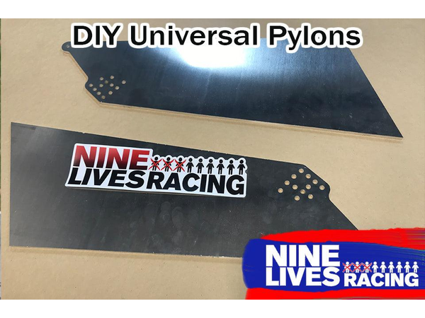 PSI- 9 LIVES RACING PARTS Spoilers Wings Splitters