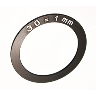 30MM ID X 1MM THICK SPINDLE SPACER, ALUM