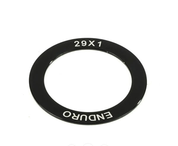 29MM ID X 1MM THICK DUB SPINDLE SPACER, ALUM