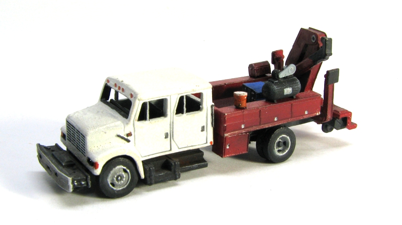 Showcase Miniatures 59 - N Scale Kit Hi-Rail Grapple Truck KW 