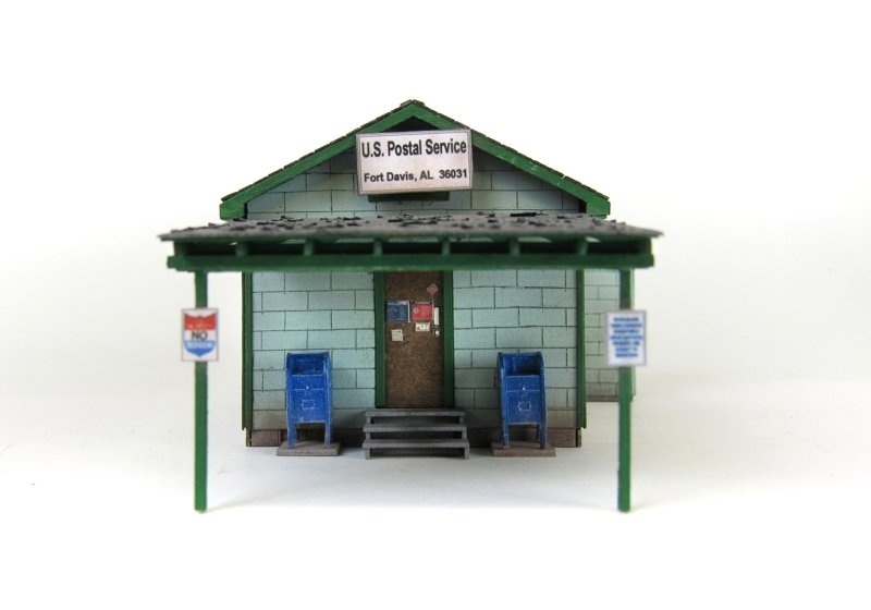 HO Fort Davis Post Office
