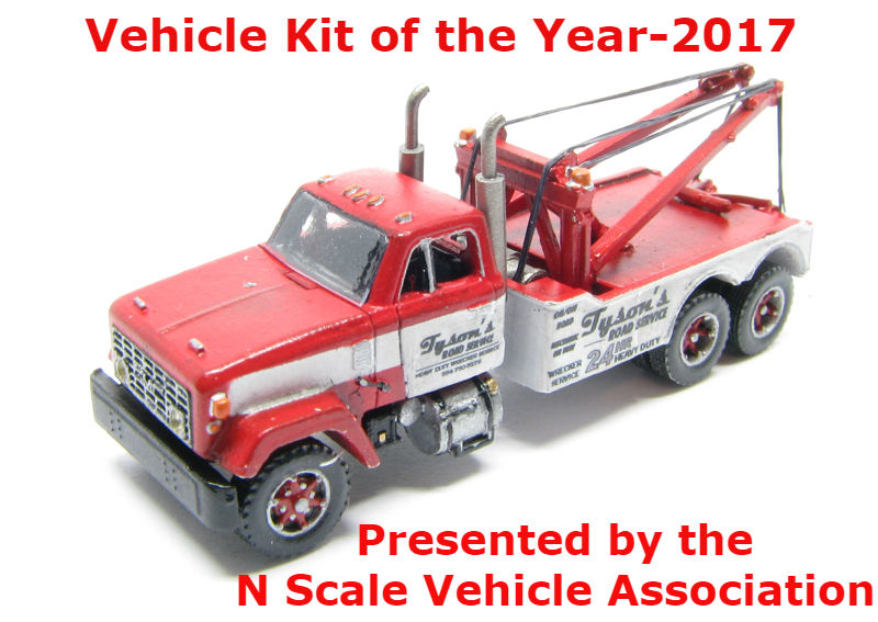 N Scale "I" Class 16' Van Truck kit  by Showcase Miniatures 71 