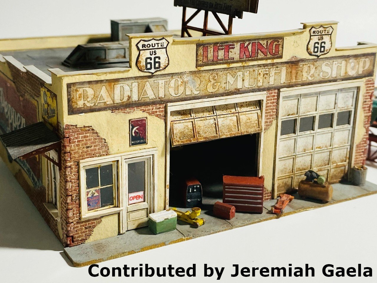 HO Route 66 Series LEE KING RADIATOR AND MUFFLER REPAIR SHOP