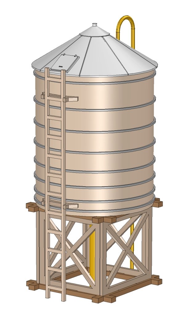 N Rooftop Water Tank (Large)