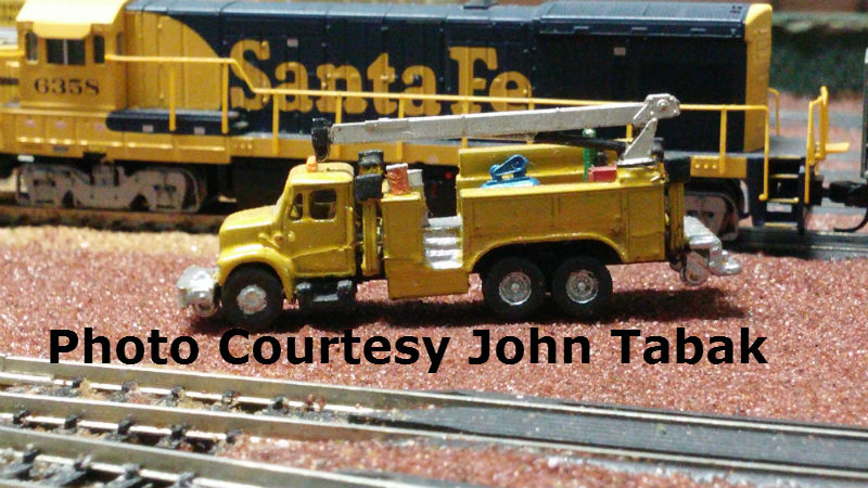 N Scale MofW Equipment Field Service and Refueling Truck 