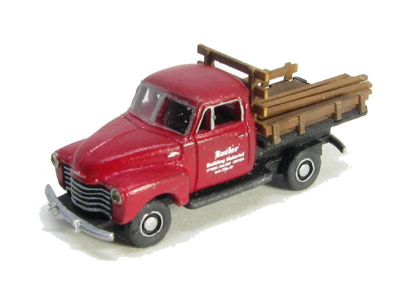 N Scale 1950s Half Ton Step Side Pickup Truck Kit  by Showcase Miniatures 30 