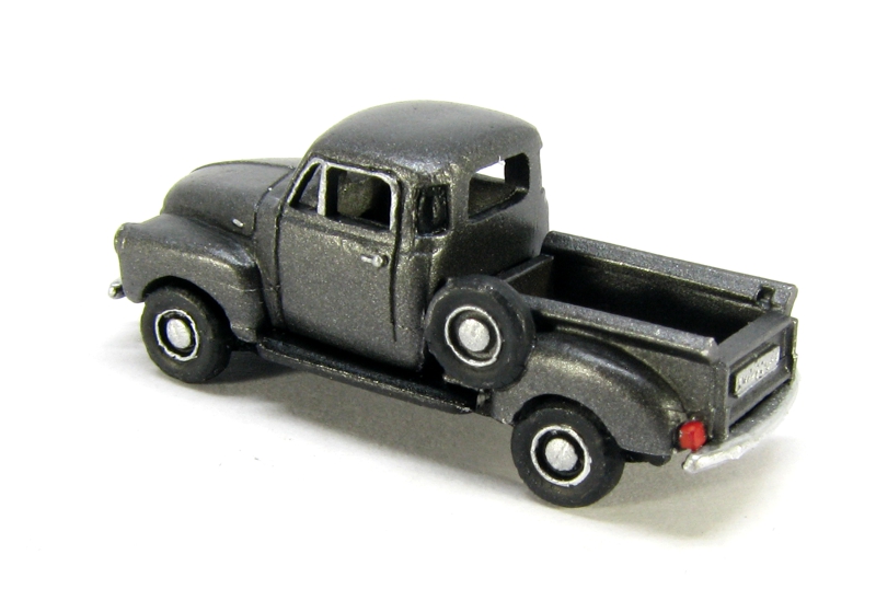 SHOWCASE MINIATURES #95 N SCALE 1950's 3800 CHEVROLET ONE-TON FLATBED TRUCK 