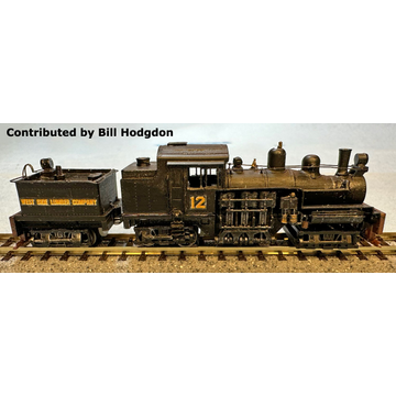 N Class C Shay Locomotive Shell Kit