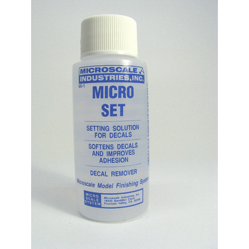 Microscale Industries, Inc. Micro Set, Micro Sol, Micro Flat,  Micro Satin, 1 oz. Bottles, One of Each with Make Your Day Paintbrush Set :  Arts, Crafts & Sewing