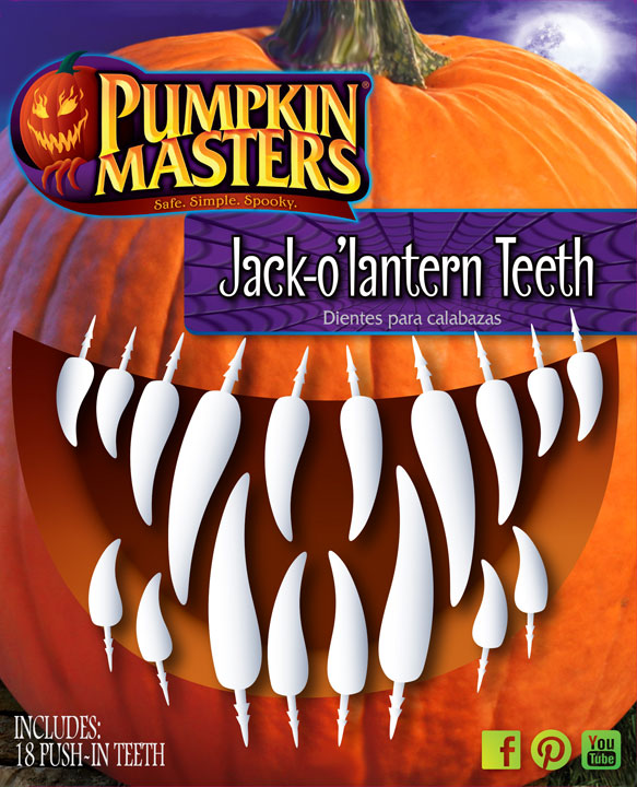 Pumpkin Masters Pumpkin Teeth - Jack O Lantern