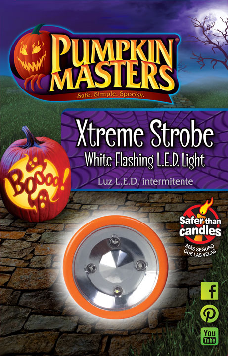 Pumpkin Masters Xtreme L.E.D. Strobe White