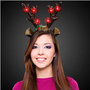 LED Christmas Reindeer Antlers Headbad