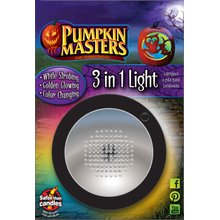 Pumpkin Masters 3 in 1 Pumpkin Light