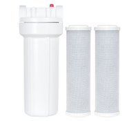 Water Filter w/ 2 Replaceable Cartridges (NEW)