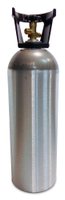 Aluminum CO2 Cylinder 20 LBS w/ Collar (NEW)