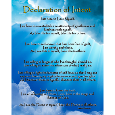 Art: Declaration of Intent - Blue Sky Edition