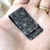 Paisley TITAN titanium money clip (black diamond finish) by Superior Titanium Products, Inc.