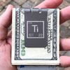 mini-VIPER Element Money Clip.  Titanium Elemental Symbol engraved into solid titanium. Melts at 3,031 degrees-F!