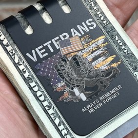 NEW!! VETERAN Limited Edition VIPER™ Titanium Money Clip