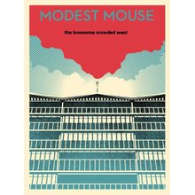 Obey Giant "Modest Mouse - The Lonesome Crowded - West Apt. Block"