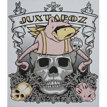 Jeremy Fish - Juxtapoz "Skull"