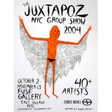 Neckface - Juxtapoz "NYC Group Show 2004"