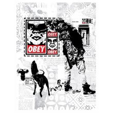 Obey Giant "WK Interact Flyer" Signed Screen Print