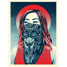 Obey Giant "Just Angels Rising" Signed Screen Print