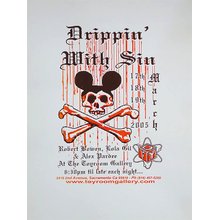 Toyroom "Dripping With Sin" Show Poster