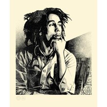 Obey Giant "Bob Marley - Soul Rebel" Signed Letterpress