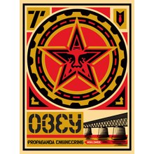 Obey Giant "20 Year Retro Series - Engineering" Signed, Large Format Screen Prints