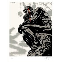 Kinsey "Assassination-Silver" Signed Screen Print