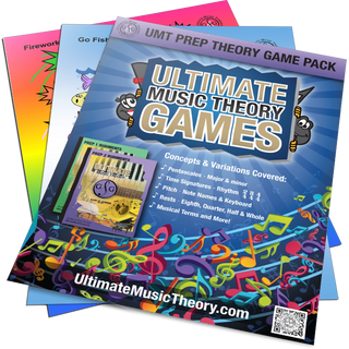 Prep Music Theory Game Pack